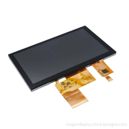5inch 800X480 TFT LCD Screen with Capacitive Touch